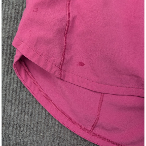 Lululemon Speed Up Shorts Womens 4 Bright Pink High Waisted Lined Athleisure Gym - Picture 3 of 8